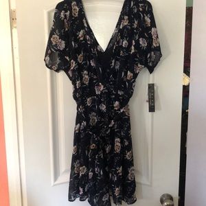 Woman’s flower dress